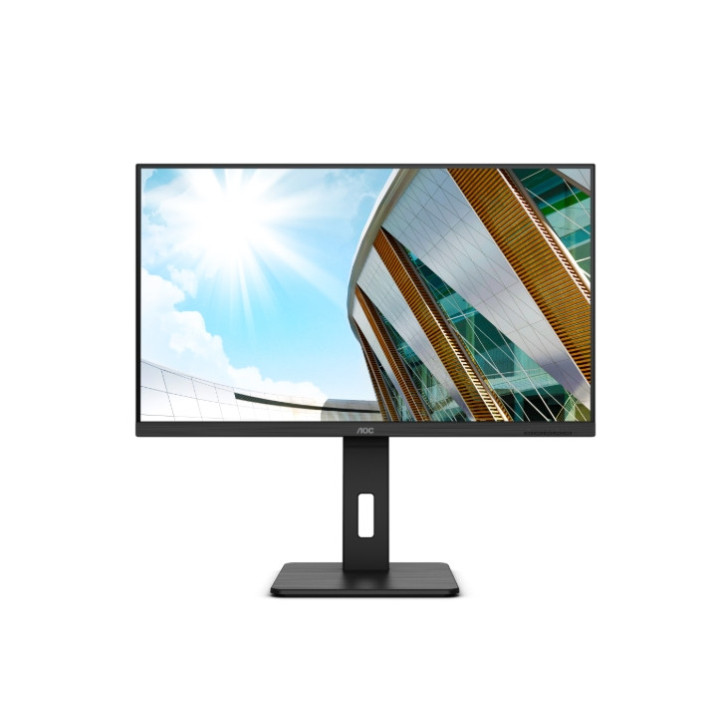 Монитор AOC U32P2, 31.5" VA WLED, 3840x2160, 60Hz, 4ms GtG, 350cd m/2, 3000:1, 50M:1 DCR, Adaptive Sync, FlickerFree, Low Blue Light, 3Wx2, Height Adjust, 2xHDMI, DP, USB hub