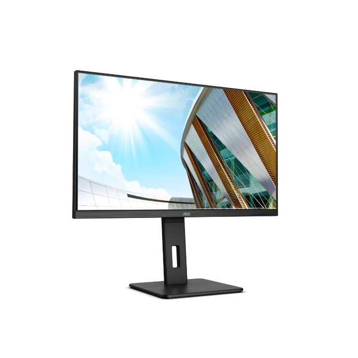 Монитор AOC U32P2, 31.5" VA WLED, 3840x2160, 60Hz, 4ms GtG, 350cd m/2, 3000:1, 50M:1 DCR, Adaptive Sync, FlickerFree, Low Blue Light, 3Wx2, Height Adjust, 2xHDMI, DP, USB hub