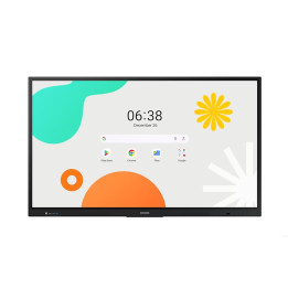 Интерактивен дисплей Samsung Interactive E-Board WA65F 65" Android OS 4K Digital Flipchart TOUCH, Mirroring, Wi-Fi, Black - LH65WAFWLGCXEN