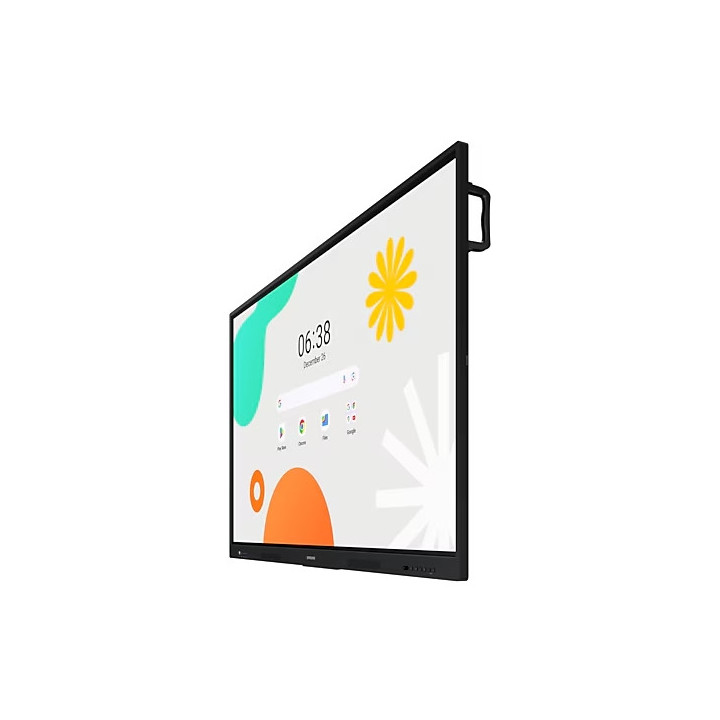 Интерактивен дисплей Samsung Interactive E-Board WA65F 65" Android OS 4K Digital Flipchart TOUCH, Mirroring, Wi-Fi, Black - LH65WAFWLGCXEN