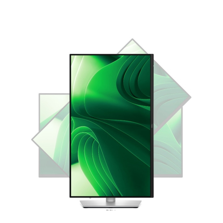 Монитор Dell P2425D, 23.8" WQHD LED, IPS Anti-Glare, 5ms, 100 Hz, 1500:1, 350 cd/m2, 2560x1440, 99% sRGB, USB-C, 3x USB 5Gbps Type-A, HDMI, DP, Height Adjustable, Black