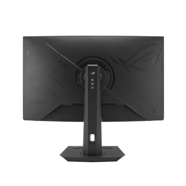 Монитор Asus ROG Strix XG32WCS Gaming Monitor 32", 2560x1440, Curved, 180Hz (Above 144Hz), 1ms (GTG), Fast VA, Extreme Low Motion Blur Sync, USB Type-C, FreeSync, DisplayWidget Center, tripod socket, HDR, Black - 90LM0AC0-B01970