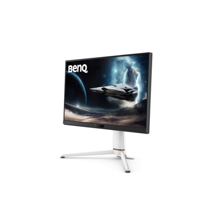 Монитор BenQ MOBIUZ EX271U, 27", 4K UHD, IPS, 1ms GtG, 165Hz, 120Hz for Console with eARC, Color Shuttle, FreeSync Premium, B.I.  Gen2, HDRi and HDR400, Quickit, 1200:1, 95% P3, 400 nits, USB-C (65W), USB Hub, HDMI 2.1, DP, White - 9H.LN2LB.QBE