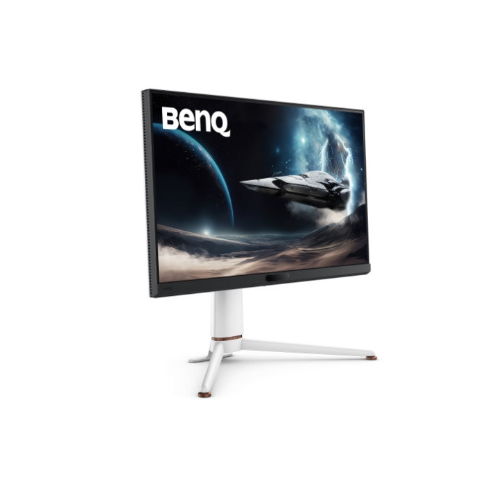 Монитор BenQ MOBIUZ EX271U, 27", 4K UHD, IPS, 1ms GtG, 165Hz, 120Hz for Console with eARC, Color Shuttle, FreeSync Premium, B.I.  Gen2, HDRi and HDR400, Quickit, 1200:1, 95% P3, 400 nits, USB-C (65W), USB Hub, HDMI 2.1, DP, White - 9H.LN2LB.QBE