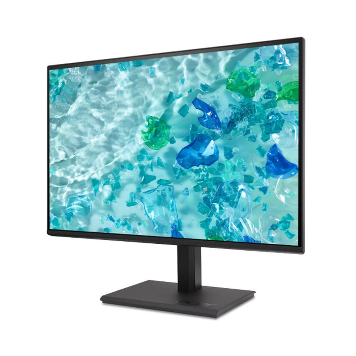 Монитор Acer Vero B277Gbmiprx, 27" IPS LED, ZeroFrame FHD AG, 4ms (GTG), 120Hz, 100M:1, 1500:1, 250nits, 99% sRGB, HDMI, VGA, DP, Speakers 2x2W, Audio In/Out, ERGOstand, TUV, Black - UM.HB7EE.G02