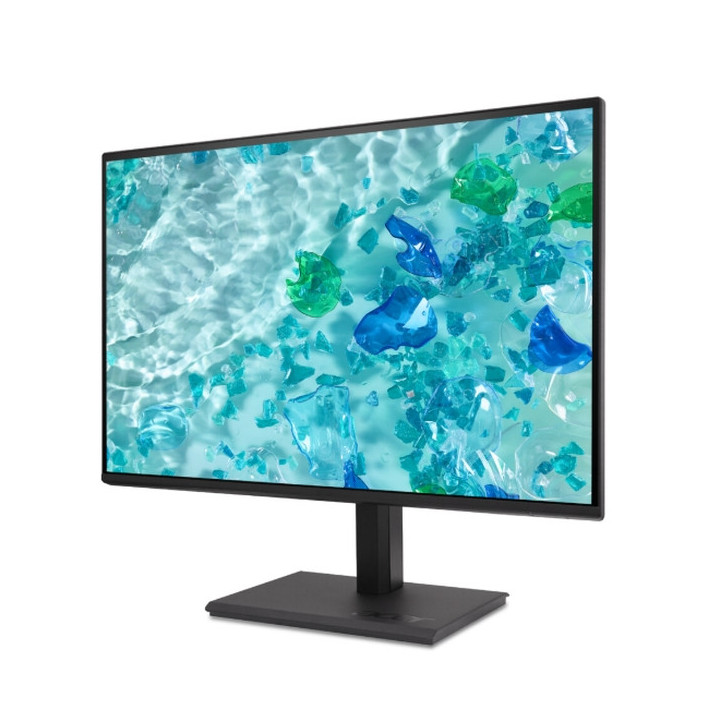 Монитор Acer Vero B277Gbmiprzx, 27" IPS LED, ZeroFrame FHD AG, 4ms (GTG), 120Hz, 100M:1, 1500:1, 250nits, 99% sRGB, HDMI, VGA, DP, USB3.2x4 USB-B(1up 4down), Speakers 2x2W, Audio In/Out, ERGOstand, TUV, Black - UM.HB7EE.G01