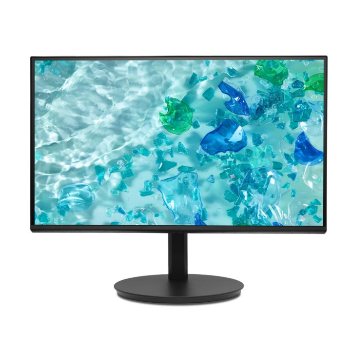 Монитор Acer Vero CB242YGbmiprx, 23.8" FHD(1920x1080)IPS, ZeroFrame 120Hz Adaptive Sync, 1ms(VRB), 100M:1, 250nits, VGA, HDMI, DP, Speakers, Audio In/Out, Ergostand, EnergyStar, EPEAT Gold, Black - UM.QB2EE.G09
