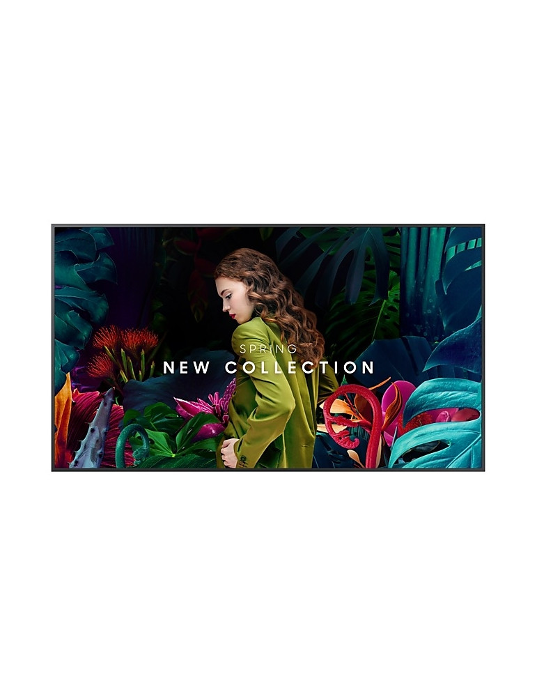 Широкоформатен дисплей Samsung LFD QB75C, 75", 16/7, 8ms, 3840x2160, 350nit, WiFi, Bluetooth, HDMI, USB - LH75QBCEBGCXEN