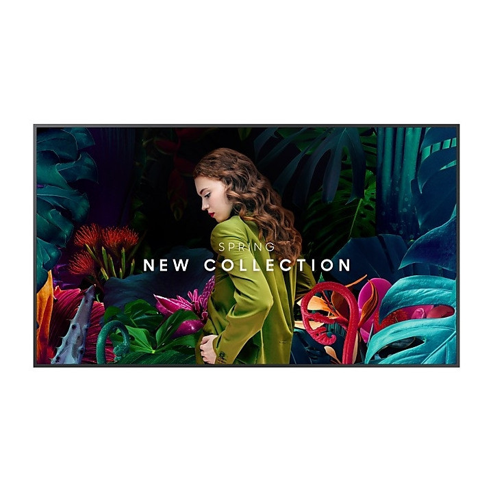 Широкоформатен дисплей Samsung LFD QB75C, 75", 16/7, 8ms, 3840x2160, 350nit, WiFi, Bluetooth, HDMI, USB - LH75QBCEBGCXEN