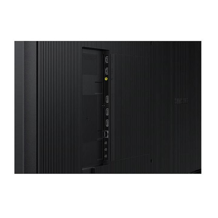 Широкоформатен дисплей Samsung LFD QB85C, 85", 16/7, 6ms, 3840x2160, 350nit, WiFi, DVI-D, DP 1.2, HDMI, USB - LH85QBCEBGCXEN