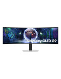 Монитор Samsung LS49CG934, 49" Odyssey G9 GAMING, Curved OLED, 1800R, 240Hz, Smart. 32:9, 5120 x 1440, 250 cd/m2, DP, HDMI, Micro HDMI, USB Hub, Silver - LS49DG934SUXEN