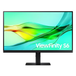 Монитор Samsung 27D600 27" IPS LED, 2560x1440, 350 cd/m2, PBP, PIP, USB-C 90W, 3xUSB 3.0, DP 1.4, 2xHDMI 2.2, Black - LS27D600UAUXEN