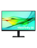 Монитор Samsung 27D600 27" IPS LED, 2560x1440, 350 cd/m2, PBP, PIP, USB-C 90W, 3xUSB 3.0, DP 1.4, 2xHDMI 2.2, Black - LS27D600UAUXEN
