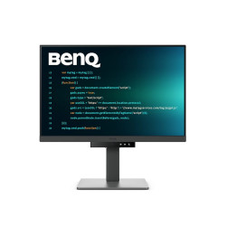 Монитор BenQ RD240Q, 24.1”, 2560x1600 WQXGA, Programming Monitor, 16:10, 1.07 billions col., HDR10, 1000:1, 20M:1 DCR, 300 cd/m2, HDMI 2.0, DP 1.4, USB-C (90W), Flicker-free, B.I. Gen2, Low Blue Light  - 9H.LLXLA.TBE