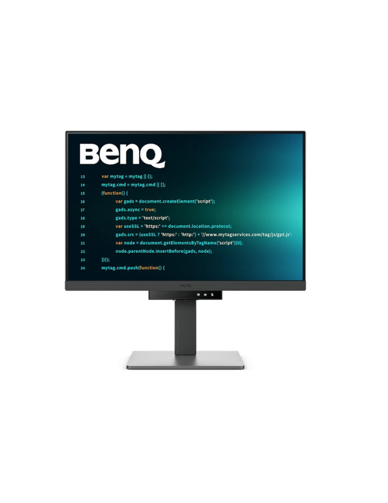 Монитор BenQ RD240Q, 24.1”, 2560x1600 WQXGA, Programming Monitor, 16:10, 1.07 billions col., HDR10, 1000:1, 20M:1 DCR, 300 cd/m2, HDMI 2.0, DP 1.4, USB-C (90W), Flicker-free, B.I. Gen2, Low Blue Light  - 9H.LLXLA.TBE