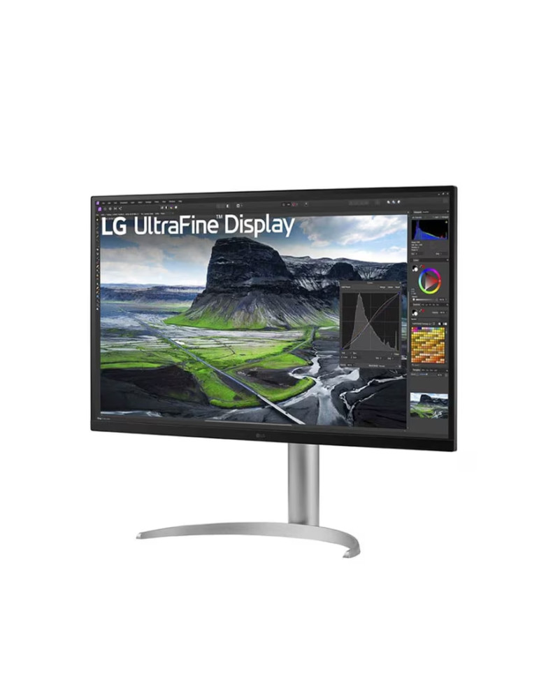 Монитор LG 32UQ850V-W, 31.5" IPS, 5ms GtG, 2000:1, 400cd/m2, UHD 4K (3840 x 2160), FreeSync, HDR 10, DCI-P3 98%, USB Type-C (PD 90W), USB HUB, HDMI, DP, Height Adjustable, LG Calibration Studio, Speakers, Black