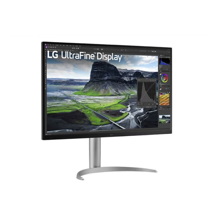 Монитор LG 32UQ850V-W, 31.5" IPS, 5ms GtG, 2000:1, 400cd/m2, UHD 4K (3840 x 2160), FreeSync, HDR 10, DCI-P3 98%, USB Type-C (PD 90W), USB HUB, HDMI, DP, Height Adjustable, LG Calibration Studio, Speakers, Black