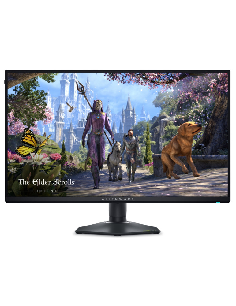 Монитор Dell Alienware AW2725QF, 27" LED Anti-Glare, IPS, 0.5 ms GtG, AMD FreeSync Premium Pro, NVIDIA G-SYNC, 1000:1, 500 cd/m2, 4K UHD (3840 x 2160), 180Hz, 100% sRGB, 95% DCI-P3, HDMI, DP, USB 3.2 hub, USB-C, PIP, PBP, Height Adjustable