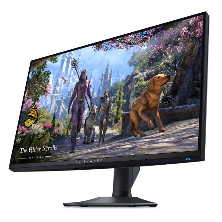 Монитор Dell Alienware AW2725QF, 27" LED Anti-Glare, IPS, 0.5 ms GtG, AMD FreeSync Premium Pro, NVIDIA G-SYNC, 1000:1, 500 cd/m2, 4K UHD (3840 x 2160), 180Hz, 100% sRGB, 95% DCI-P3, HDMI, DP, USB 3.2 hub, USB-C, PIP, PBP, Height Adjustable