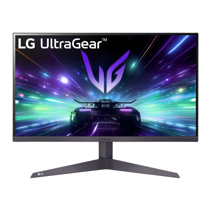 Монитор LG 24GS50F-B, UltraGear 24" VA, AG, 1ms MBR, 180Hz, 5ms GtG, 3000:1, 250cd/m2, Full HD 1920x1080, HDR10, AMD FreeSync, HDMI, DP, Headphone Out, Black Stabilizer, Black
