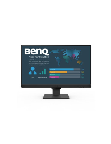 Монитор BenQ BL2490, 23.8" IPS, GtG 5ms, Business Monitor, 1920x1080 FHD, 100Hz, 99% sRGB, 1300:1, Eye Care Reminder, Flicker-free, LBL , B.I. Gen 2, 20M:1 DCR, 8 bit, 250cd/m2, 2xHDMI, DP, Sp.2x2W - 9H.LM5LB.QBE