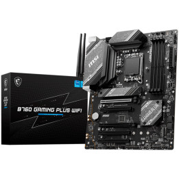 Дънна платка MSI B760 GAMING PLUS WIFI, ATX, LGA1700, DDR5, 2x M.2