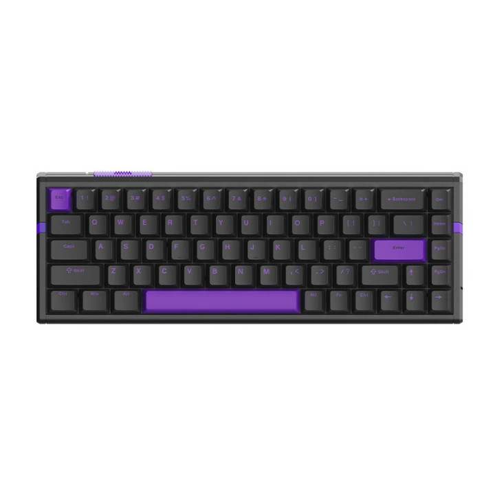 Професионална геймърска механична клавиатура ATK RS6 - 8K, Gateron Jade Pro Switches [Linear] - Black - RS6-BK-GJP