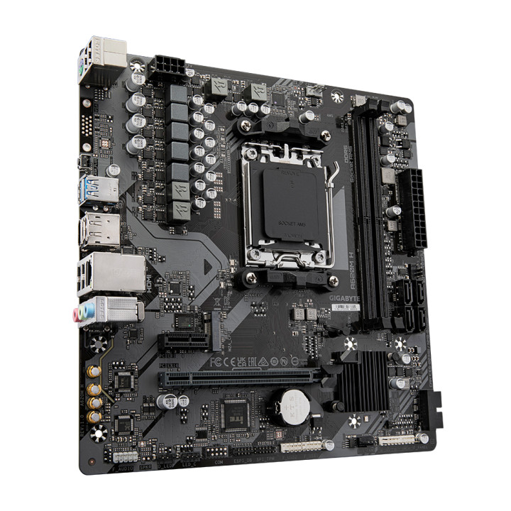 Дънна платка Gigabyte A620M H socket AM5, DDR5