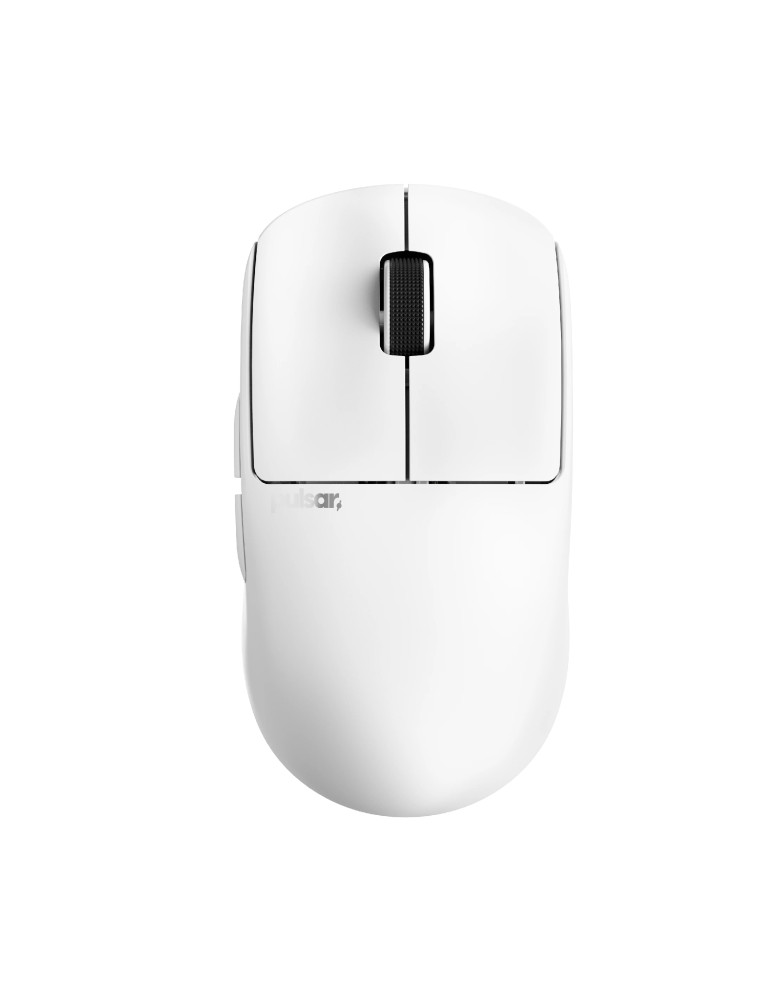 Безжична професионална геймърска мишка Pulsar X2 CrazyLight Uyuni White, 8K - PX2CL107