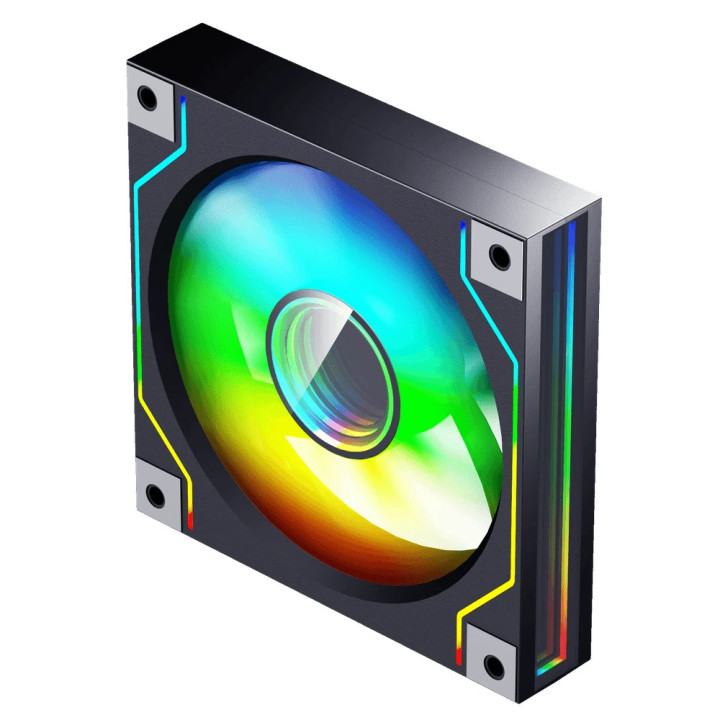 Вентилатор Darkflash 120mm DM20 A-RGB Black - Infinity Mirror - DM20-BK