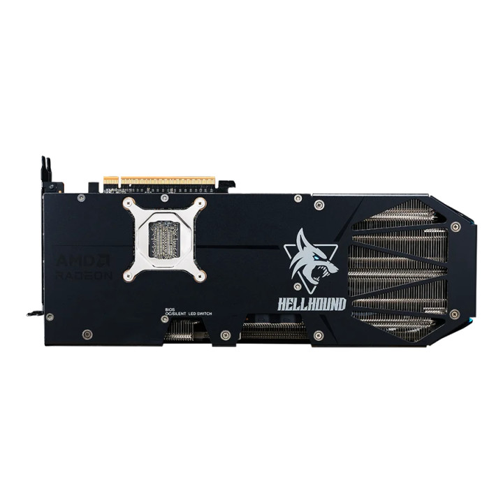 Видео карта PowerColor Radeon RX 9070 XT Hellhound 16GB GDDR6 - 1A1-G00425500G