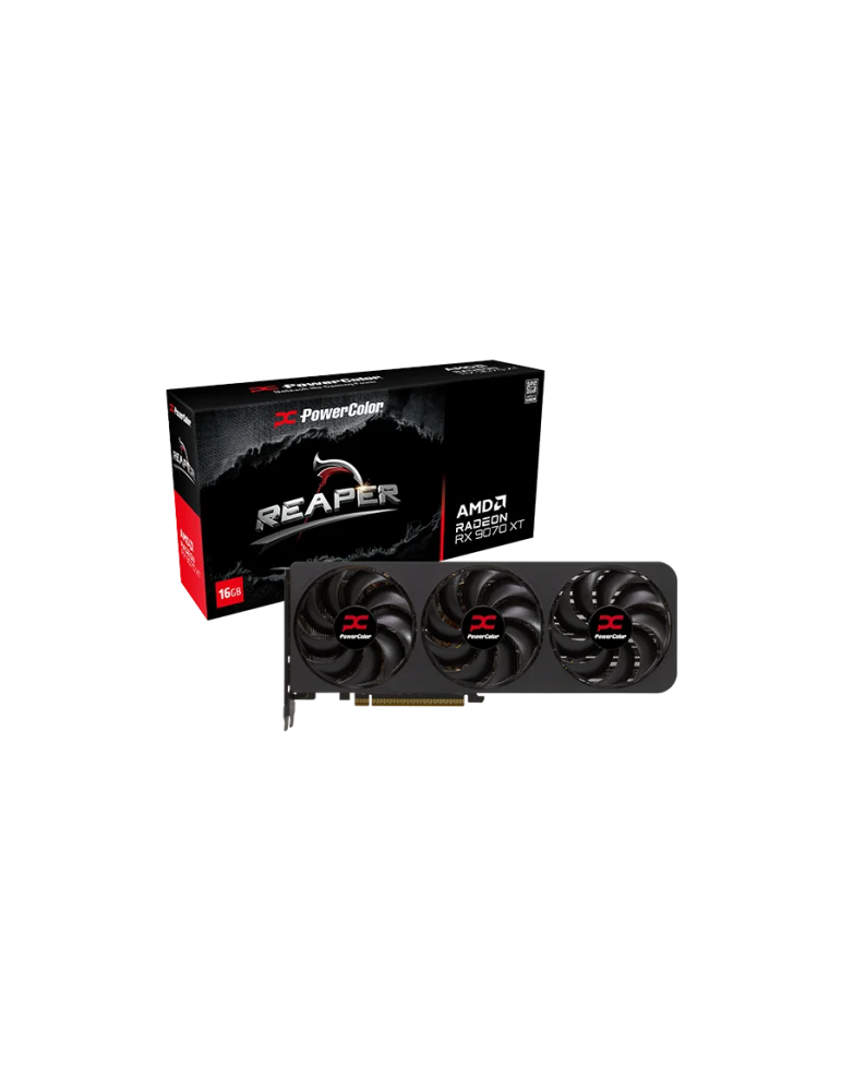 Видео карта PowerColor Radeon RX 9070 XT Reaper 16GB GDDR6 - 1A1-G00426700G
