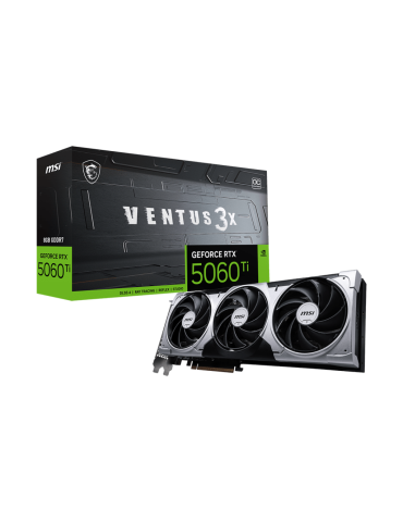 Видео карта MSI GeForce RTX 5060 Ti 8G VENTUS 3X OC - 912-V812-080