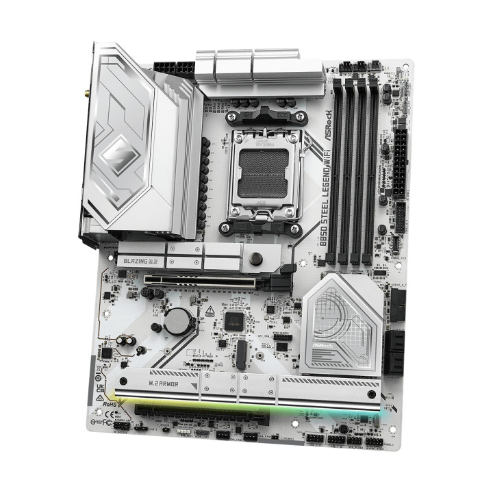 Дънна платка AsRock B850 STEEL LEGEND WIFI 7, AM5 - 90-MXBQS-A0UAYZ