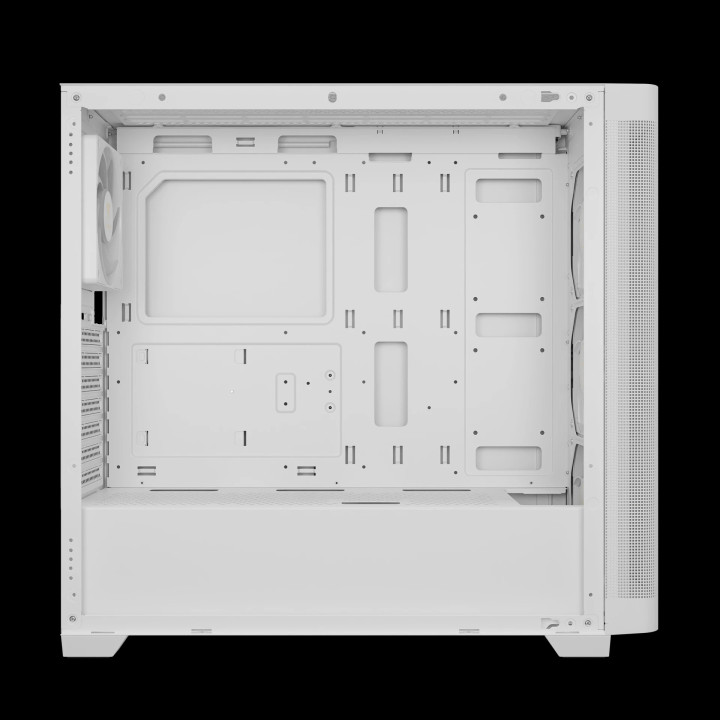 Кутия за компютър Gamdias ATHENA M3 White, E-ATX, USB-C, 4 x 120 mm A-RGB, Mesh, Tempered Glass - ATHENA-M3-WHITE