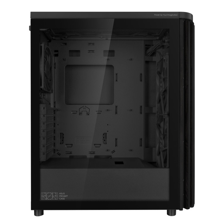 Кутия за компютър Asus ProArt PA401 Wood Edition, Tempered Glass - 90DC00M0-B39000