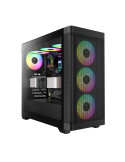 Кутия за компютър Gamdias ATHENA M3 Black, E-ATX, USB-C, 4 x 120 mm A-RGB, Mesh, Tempered Glass - ATHENA-M3-BLACK