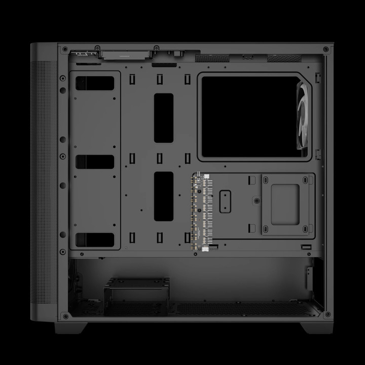 Кутия за компютър Gamdias ATHENA M3 Black, E-ATX, USB-C, 4 x 120 mm A-RGB, Mesh, Tempered Glass - ATHENA-M3-BLACK