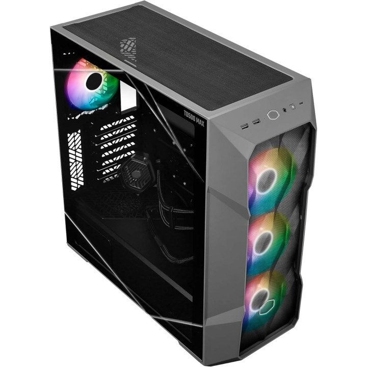 Кутия за компютър Cooler Master TD500 Max + 850W Gold, 360 AIO Cooler - TD500V2-MGNN85-SL0