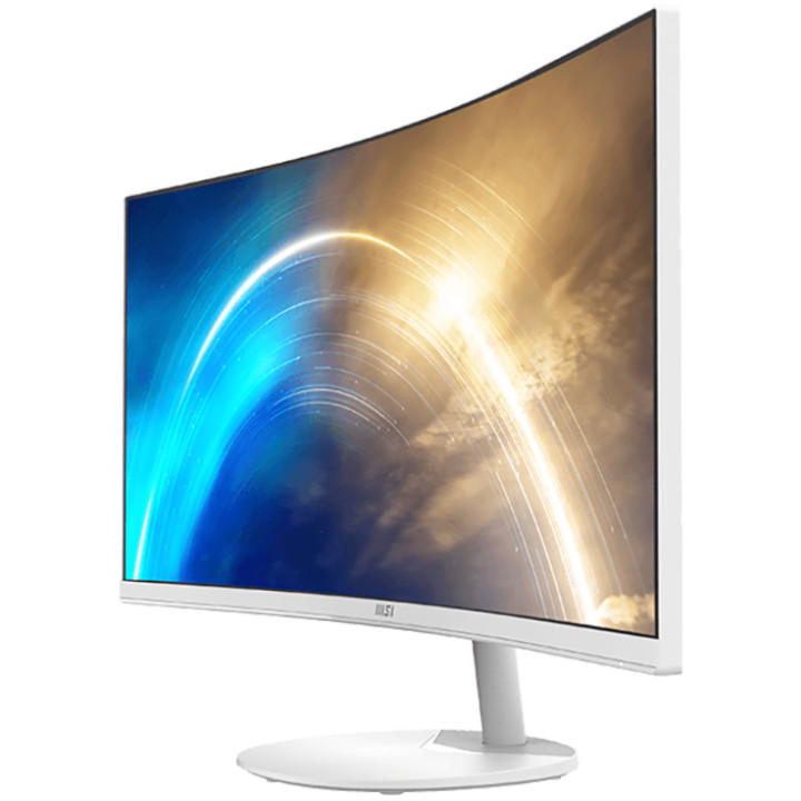 Монитор MSI PRO MP341CQW 34", 100Hz, UWQHD (3440x1440) 21:9, VA Anti-glare, 1ms/4ms, 3000:1, 178/178, 1500R Curve, FreeSync, 2x HDMI, 1x DP, Tilt, Speakers, White - 9S6-3PB2CT-007