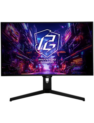 Монитор Asrock PGO27QFS 27" QHD(2560x1440) OLED, 240 Hz, 129% sRGB, 1 500 000:1, 16:9, 0.03 ms, 275 nits, AMD FreeSync, Speakers, 2x HDMI 2.0, 2x DP 1.4, 3x USB 3.2, 1x USB-C, 3.5mm