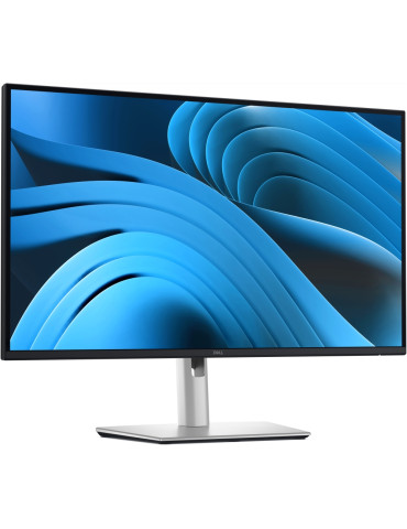 Монитор Dell P2725QE, 27" 4K UHD LED, IPS Anti-Glare, 5ms, 100 Hz, 1500:1, 350 cd/m2, (3840x2160), 99% sRGB, USB-C Hub, 3x USB 5Gbps Type-A, HDMI, DP, PD 90W, RJ45, Black