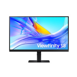 Монитор Samsung ViewFinity S8 27D800 27" VA LED, 3840x2160 PBP, PIP, USB-C 90W, USB 3.0, DP, HDMI Black - LS27D800UAUXEN