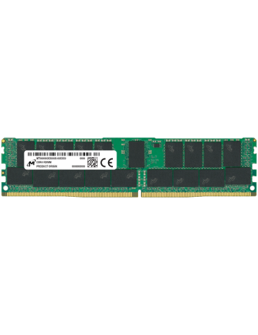 RAM памет Micron 32GB 3200MHz DDR4 1Rx4 RDIMM CL22 (16Gbit) (Single Pack) - MTA18ASF4G72PZ-3G2R