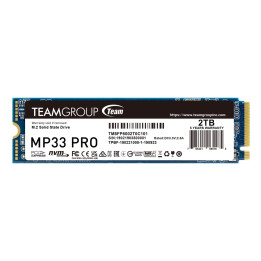 SSD диск Team Group 2TB MP33 PRO M2, PCIe Gen3x4, 3500/3000MB/s - TM8FPD002T0C101