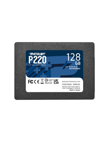 Твърд диск Patriot 128GB P220 SATA3 2.5" - P220S128G25