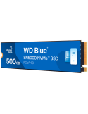 SSD диск WD Blue 500GB SN5000 NVMe, M.2 2280, PCIe Gen4 16GT/s, up to 4 Lanes - WDS500G4B0E-00CNZ0