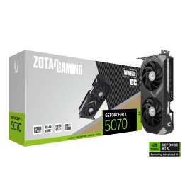 Видео карта Zotac Gaming GeForce RTX 5070 Twin Ege OC 12GB GDDR7 - ZT-B50700H-10P