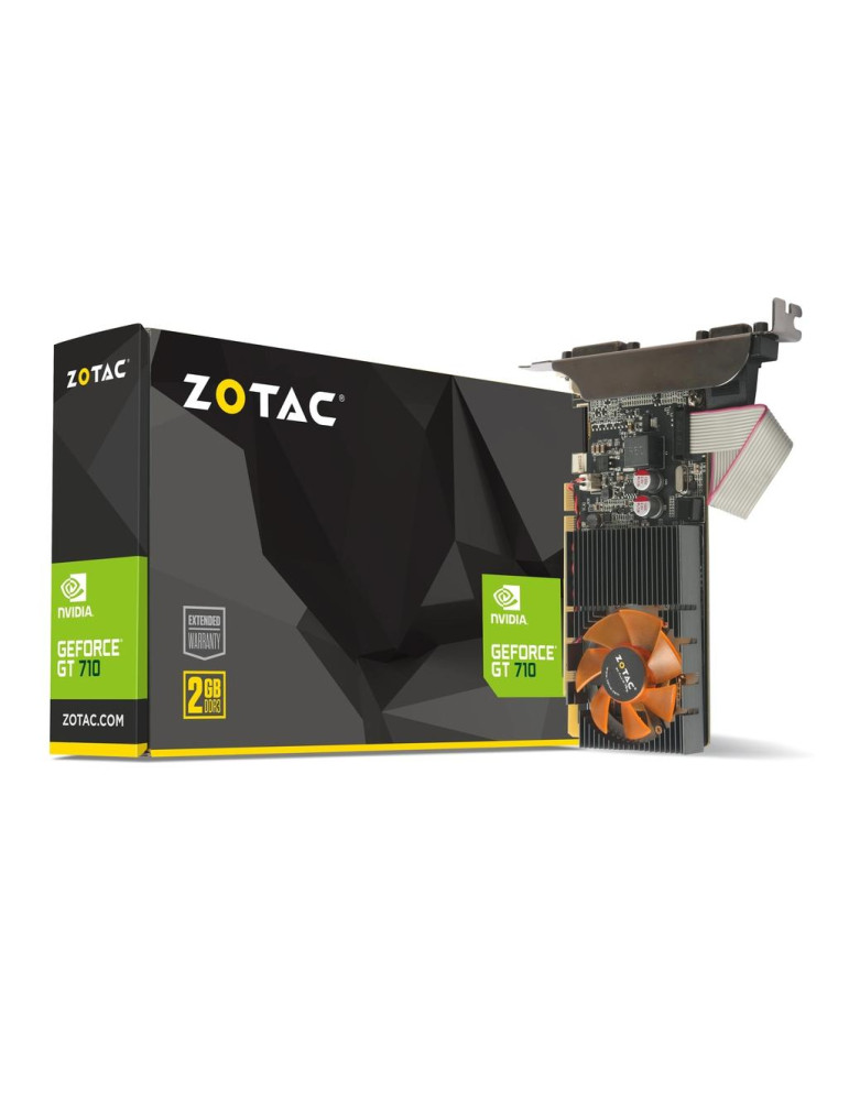 Видео карта Zotac GeForce GT 710 2GB GDDR5 - ZT-71310-10L