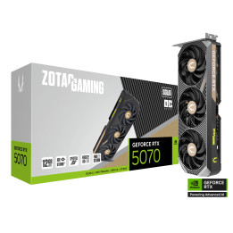 Видео карта Zotac Gaming GeForce RTX 5070 Solid OC 12GB GDDR7 - ZT-B50700J-10P